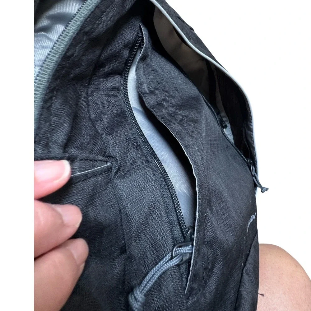 Eddie Bauer Sling Bag Unisex OS Black Good Ripstop Crossbody Hiking Daypack